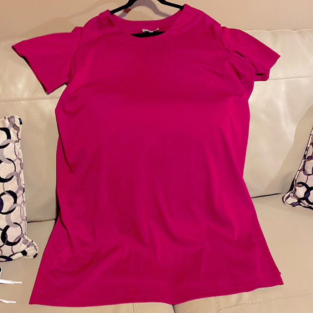 Tiki punch pink dress